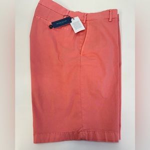 NWT Peter Millar Collection Concorde Garment Dyed Shorts‎ MSPCE CORAL Sz 36 $128
